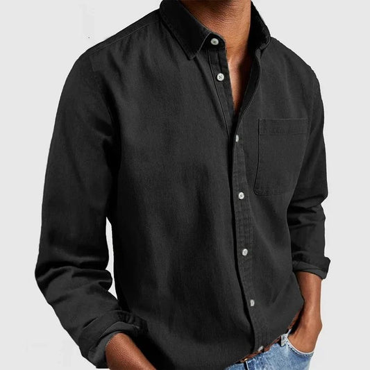 Lapel Men's Shirt