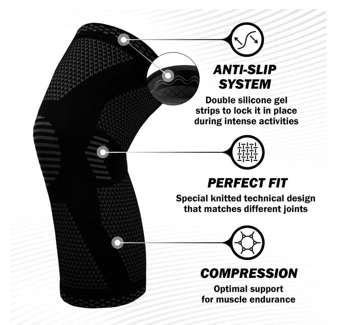 Sports Knee sleeve Braces