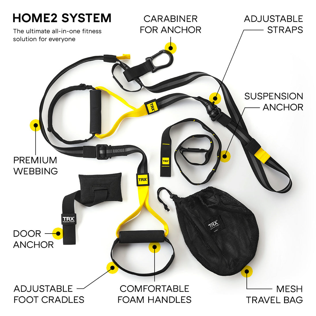 TRX suspension trainer