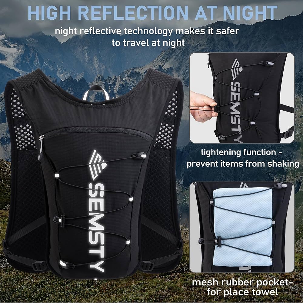 5L unisex hydration vest backpack