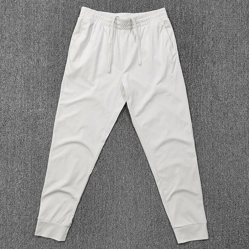 Japanese Cropped Breathable Slim Fit Casual Pants