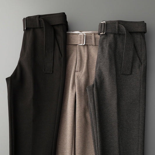 Thickened Woolen Casual Trousers