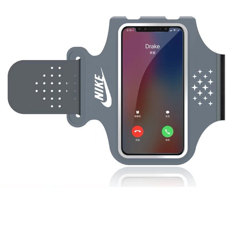 Breathable mobile phone holder