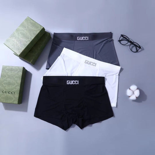 GUCCI Cotton Wicking Boxer Brief 3-Pack