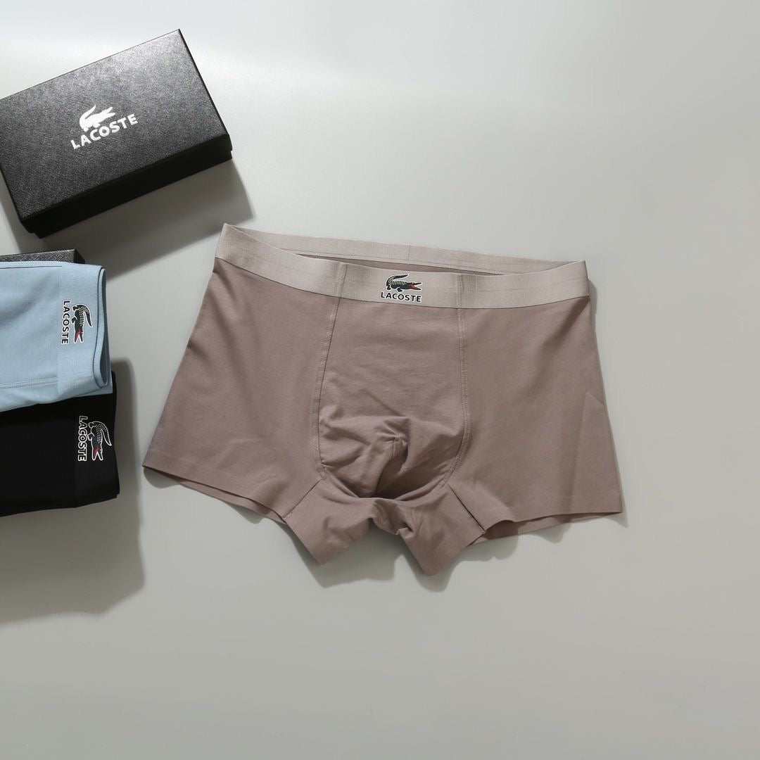 Lacoste Wicking Boxer Brief 3-Pack