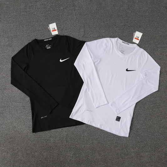 Authentic Fitted Bodysuit Nike NBA Practice, Running, Training, Track and Field, Breathable Long-Sleeved Undershirt