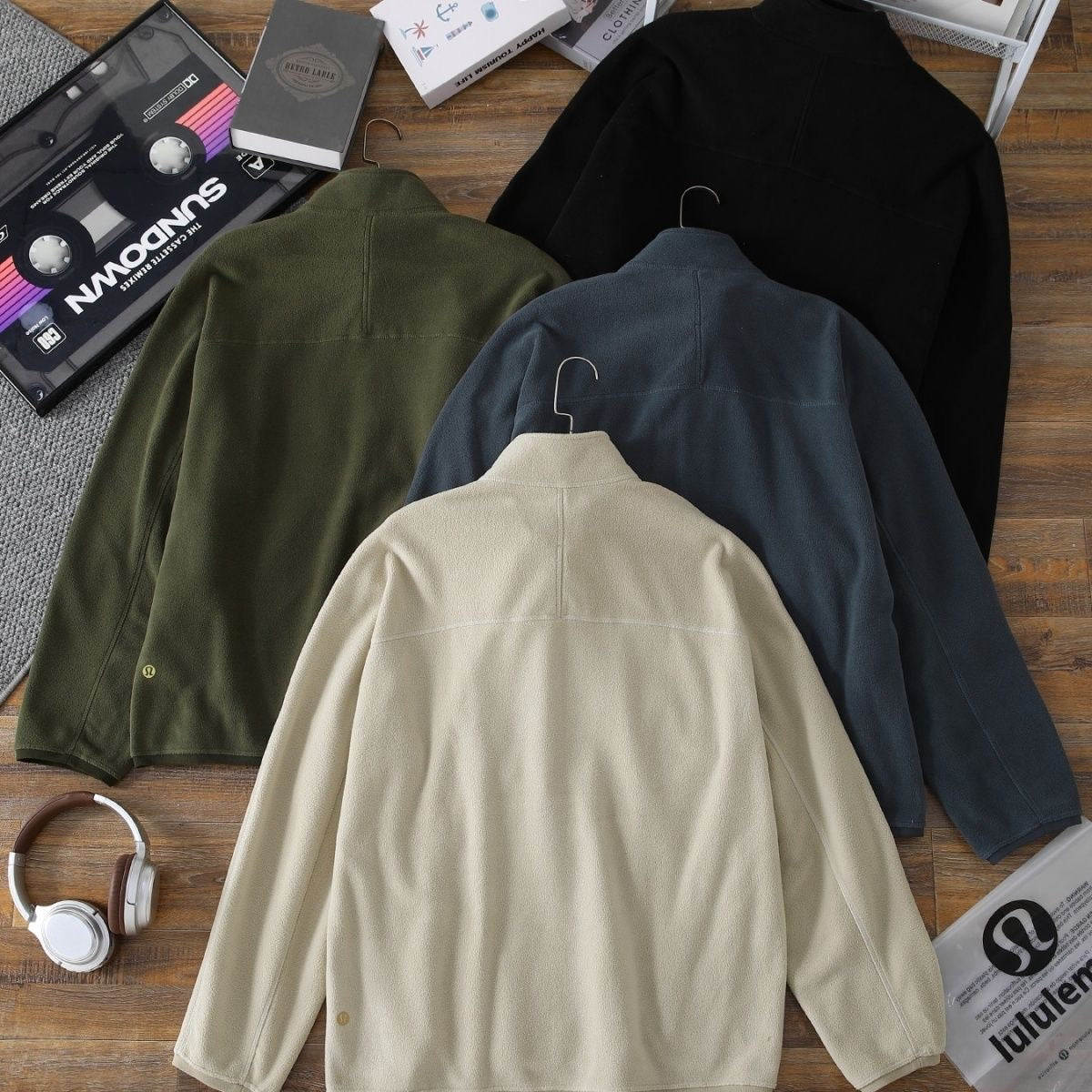 Lululemon Fleece-Lined Half Zip Sweatshirt