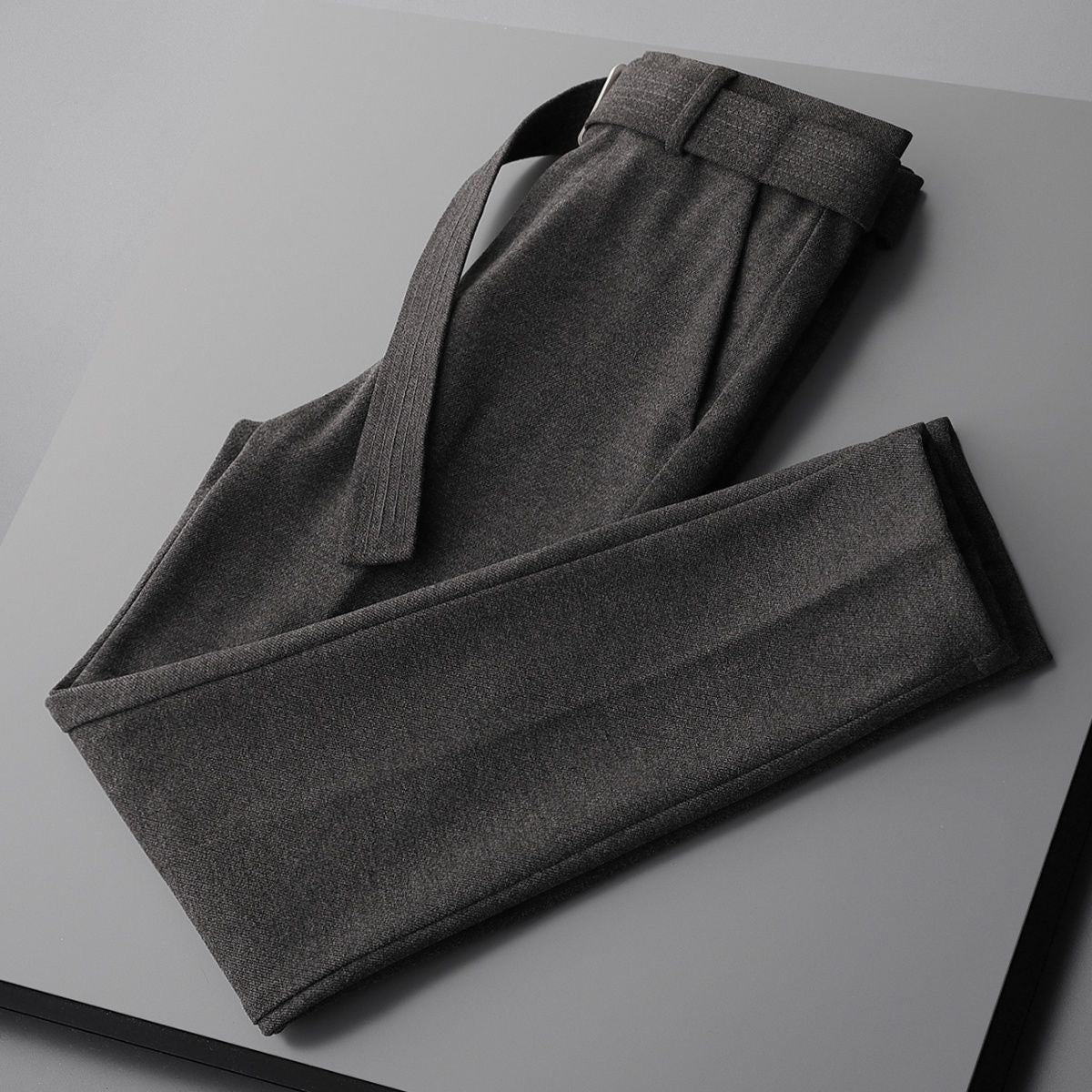 Thickened Woolen Casual Trousers