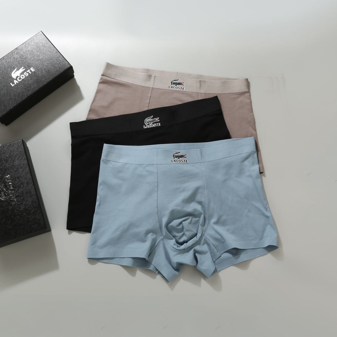 Lacoste Wicking Boxer Brief 3-Pack