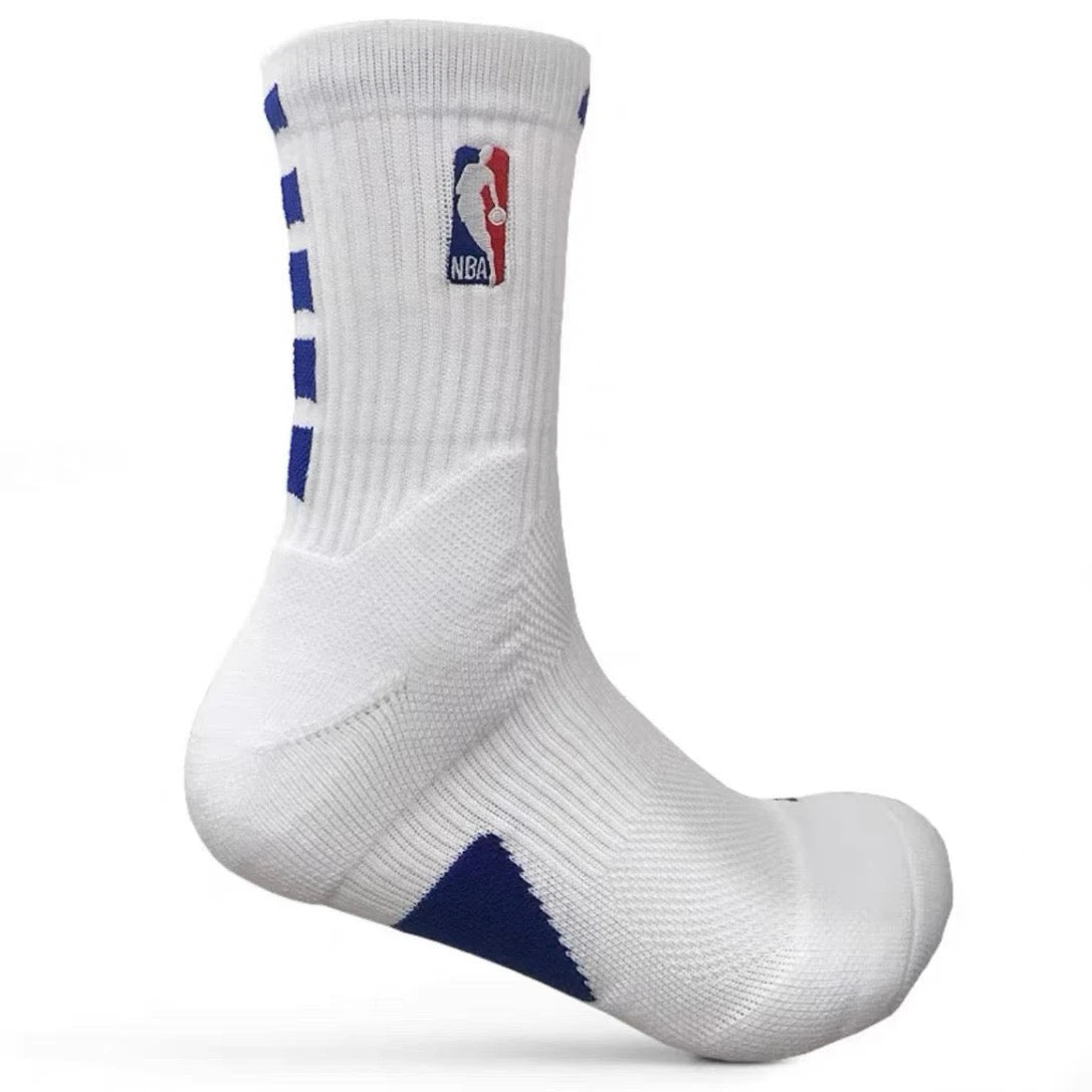 NBA mid-calf and high-calf basketball socks with thick terry cloth soles