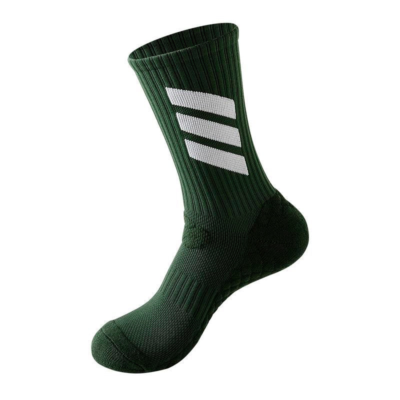 Basketball non-slip mid-calf training socks
