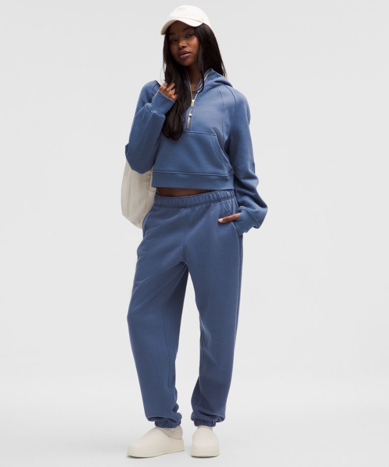 Scuba Oversized Half-Zip Hoodie
