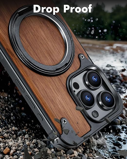 OATSBASF Magnetic Wood Case