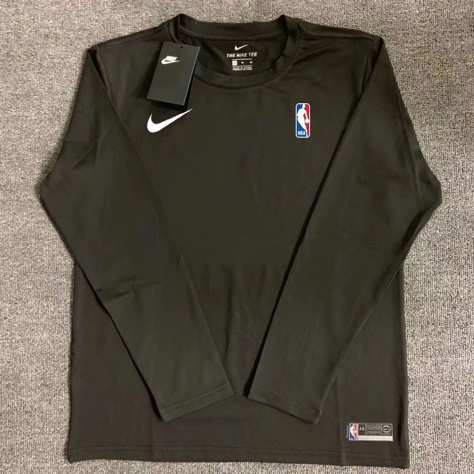 Nike NBA Fitted Bodysuit Fitness, Running, Training, Track and Field Breathable Long-Sleeved