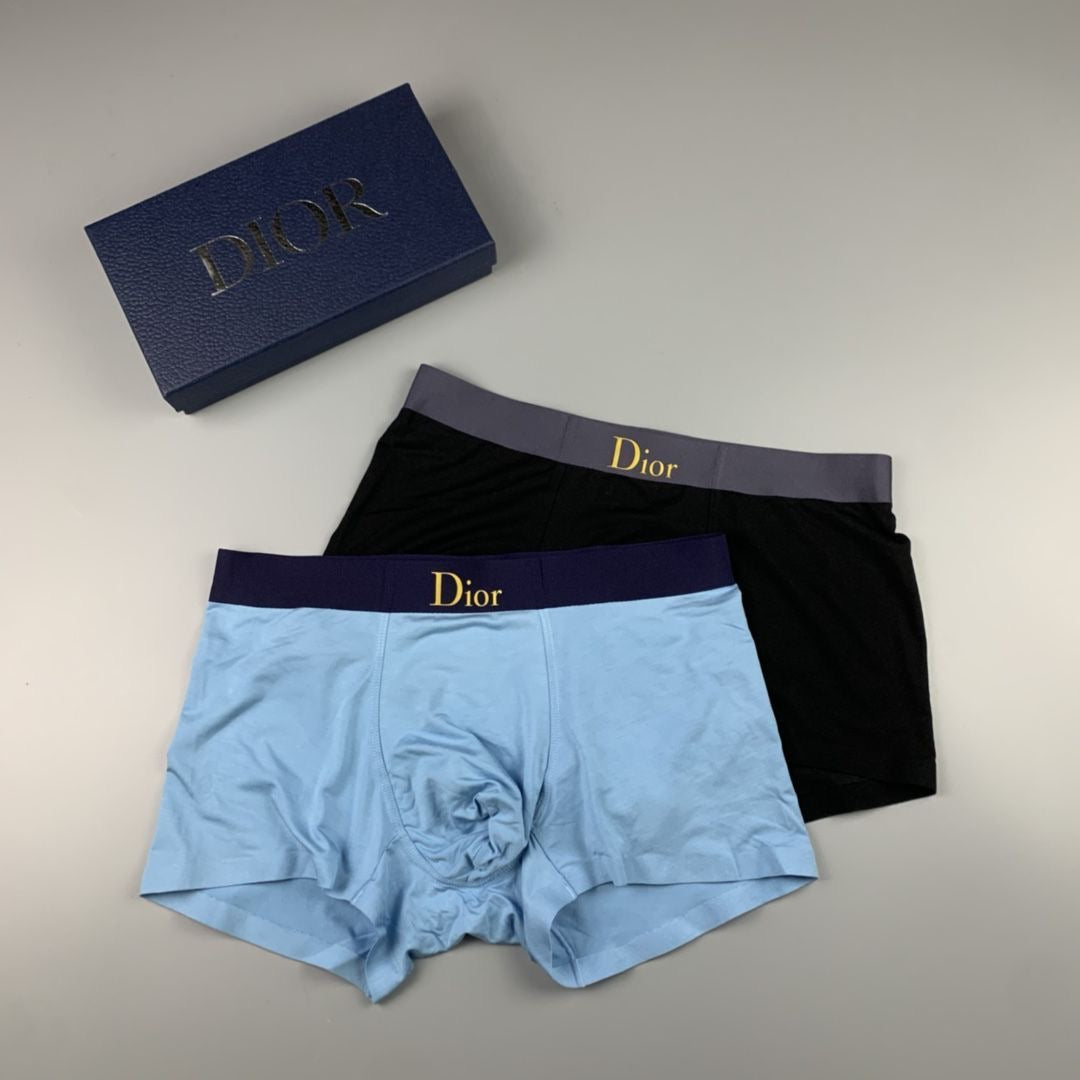 Dior Cotton Wicking Boxer Brief 3-Pack