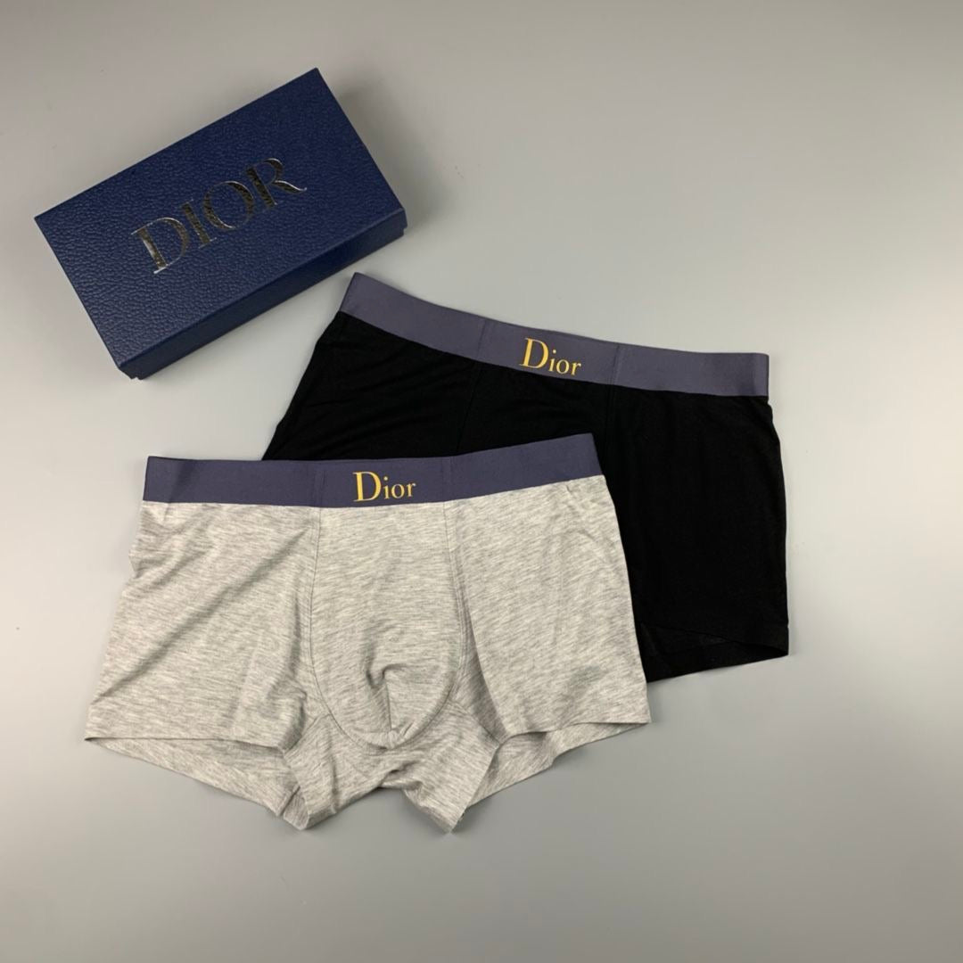 Dior Cotton Wicking Boxer Brief 3-Pack