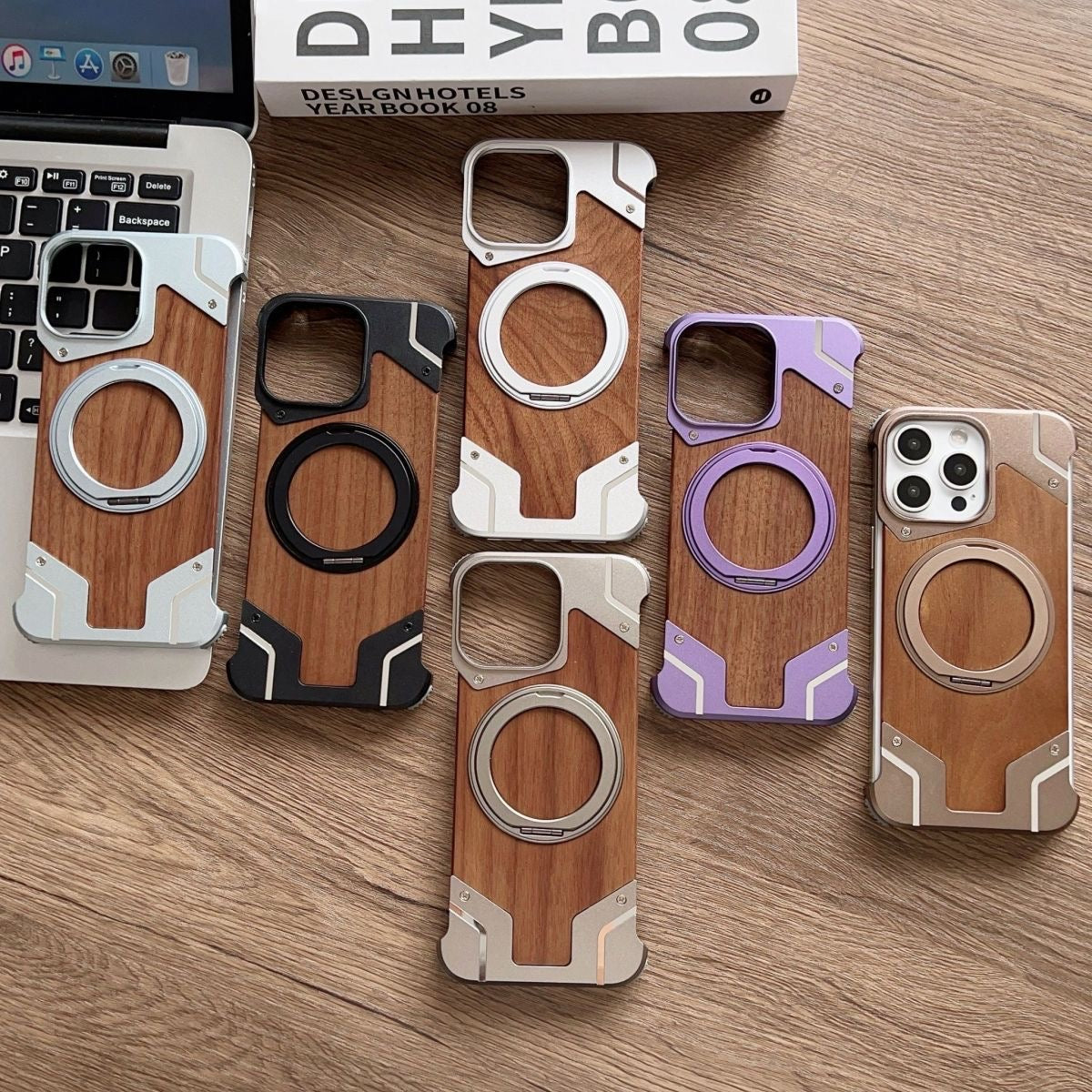 iPhone 13/14/1516 wooden magnetic charging.
