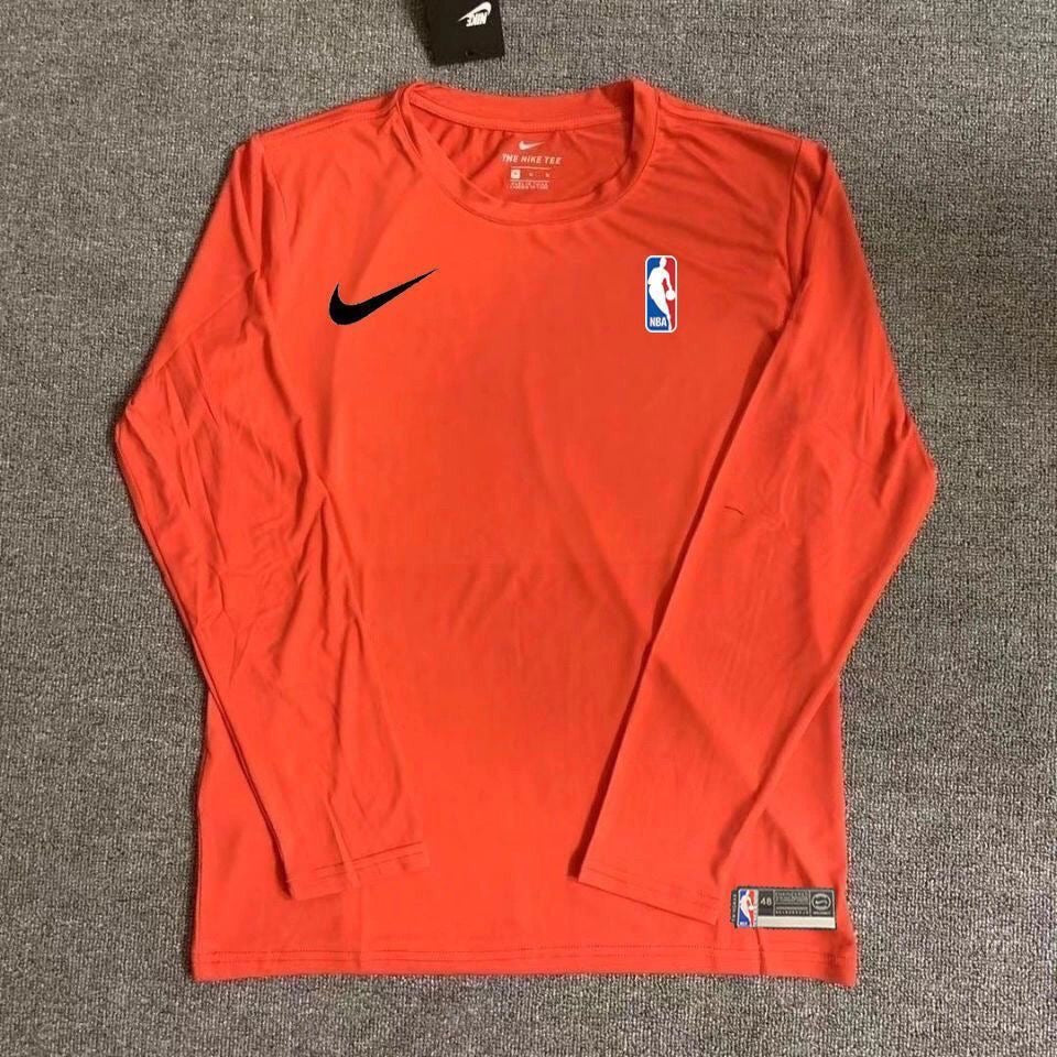 Nike NBA Fitted Bodysuit Fitness, Running, Training, Track and Field Breathable Long-Sleeved