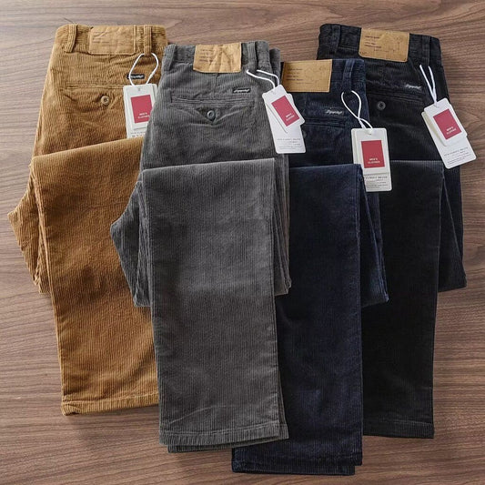 American-style autumn/winter retro corduroy trousers