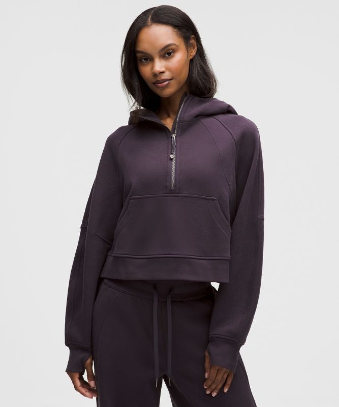 Scuba Oversized Half-Zip Hoodie
