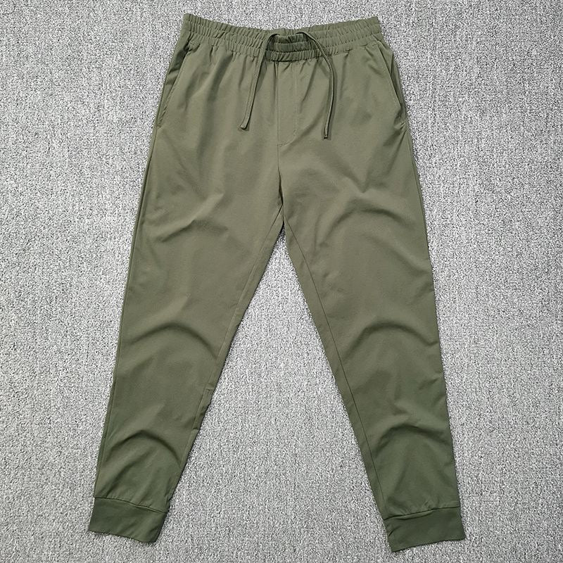 Japanese Cropped Breathable Slim Fit Casual Pants