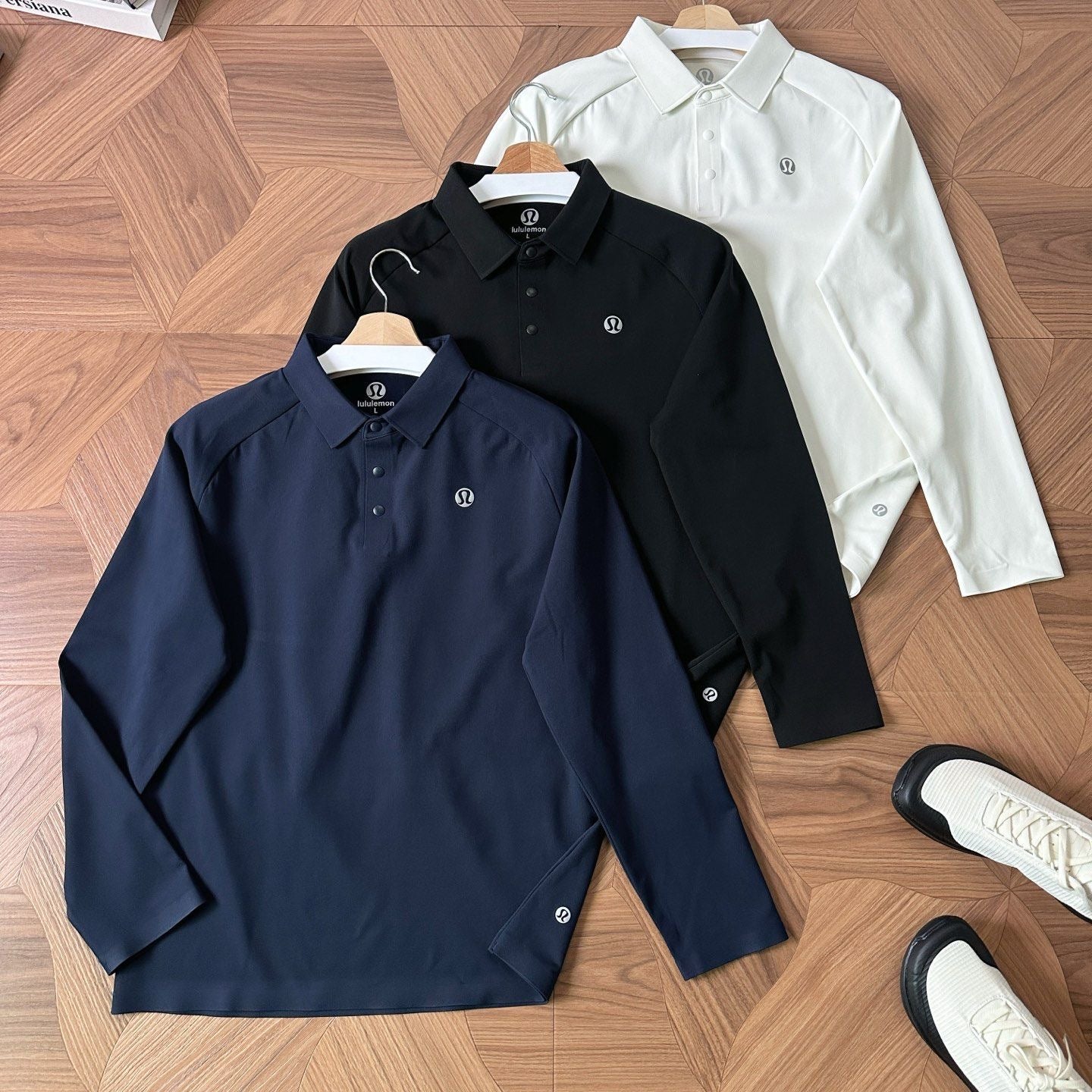 Lululemon Long-Sleeve Polo Shirt