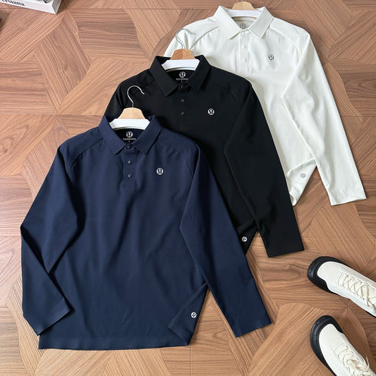 Lululemon Long-Sleeve Polo Shirt
