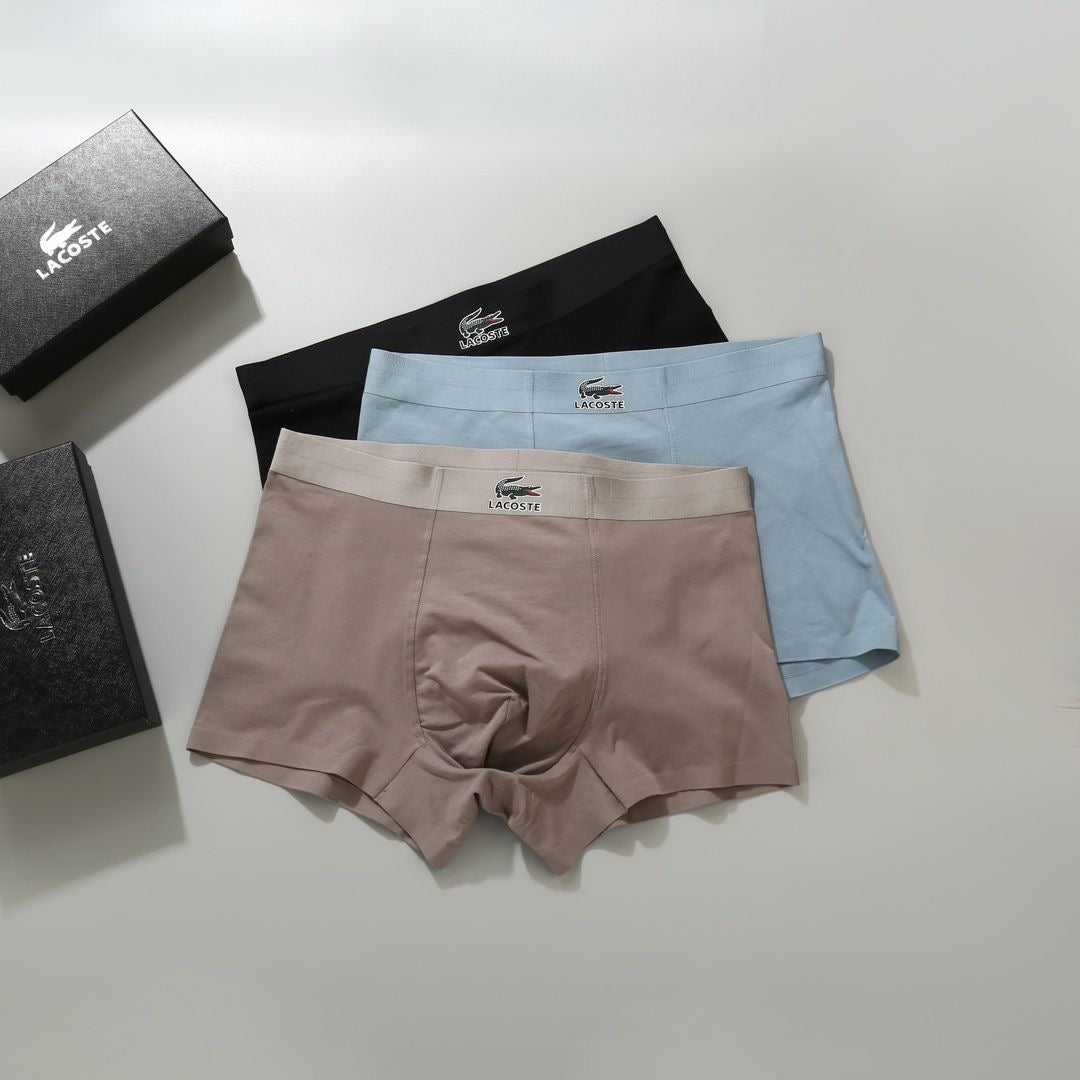 Lacoste Wicking Boxer Brief 3-Pack