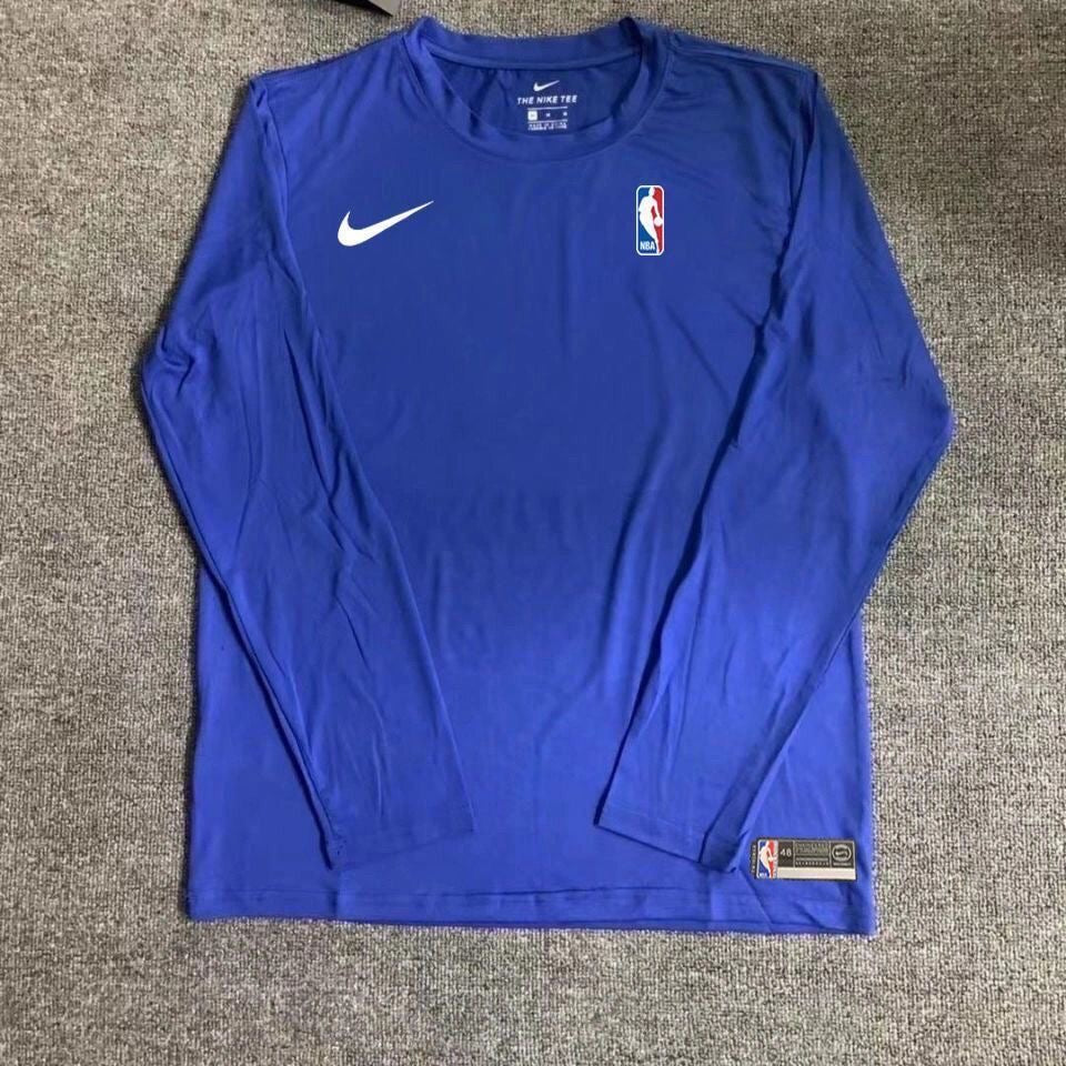 Nike NBA Fitted Bodysuit Fitness, Running, Training, Track and Field Breathable Long-Sleeved