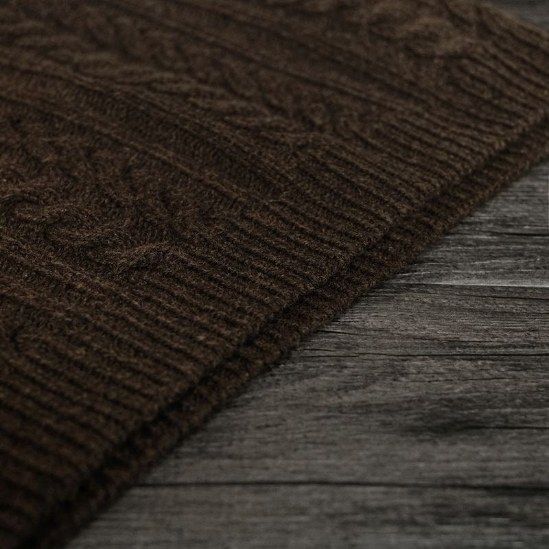 Maillard Classic Brown Irish Stripe pullover sweater