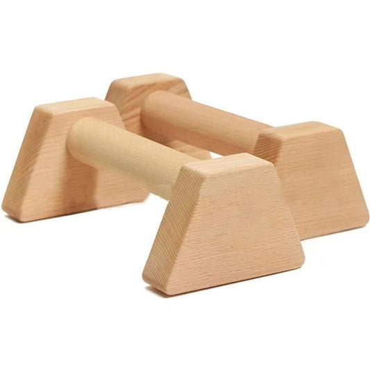 wood push-up stand