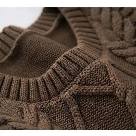 Chunky Sleeveless Knit Vest