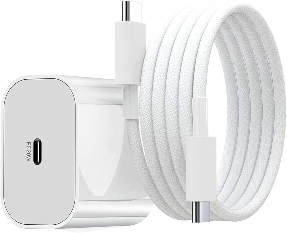 Genuine 30W/35W Fast Charger Adapter + Braided Cable