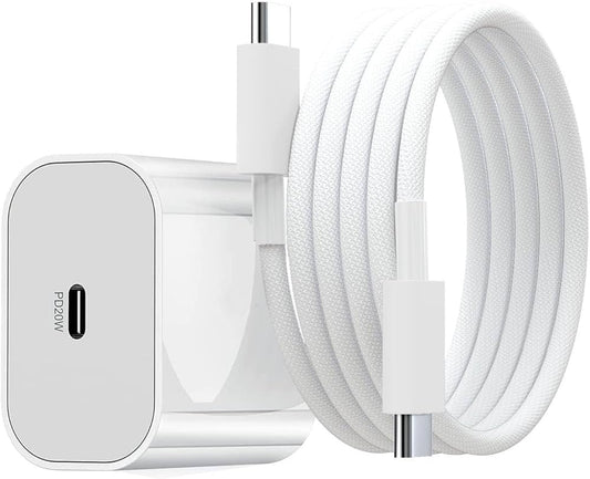 Genuine 30W/35W Fast Charger Adapter + Braided Cable