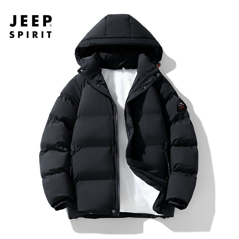 Genuine Jeep  Winter  Loose Thick Cotton-padded Jacket