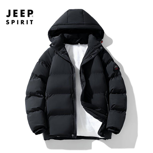 Genuine Jeep  Winter  Loose Thick Cotton-padded Jacket