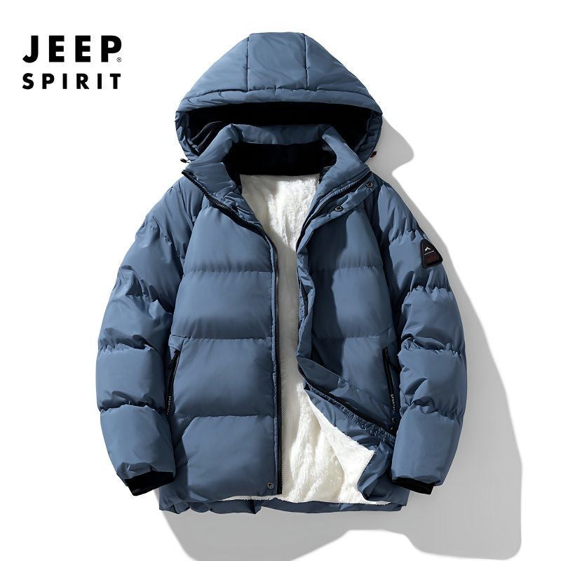 Genuine Jeep  Winter  Loose Thick Cotton-padded Jacket