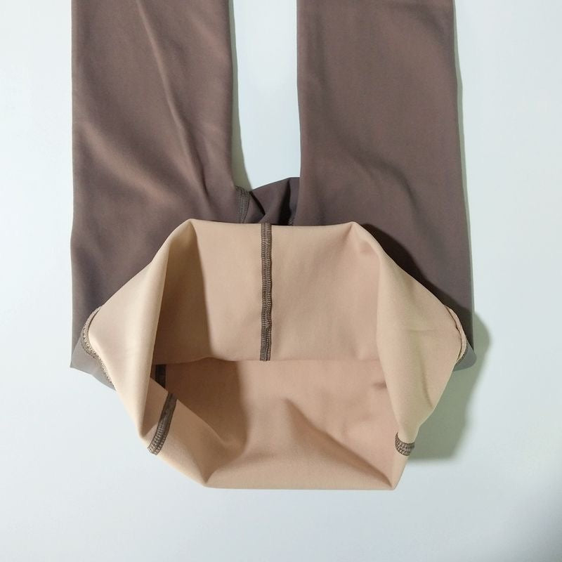 Women Fleece Lined Tights, Winter Warm Leggings,