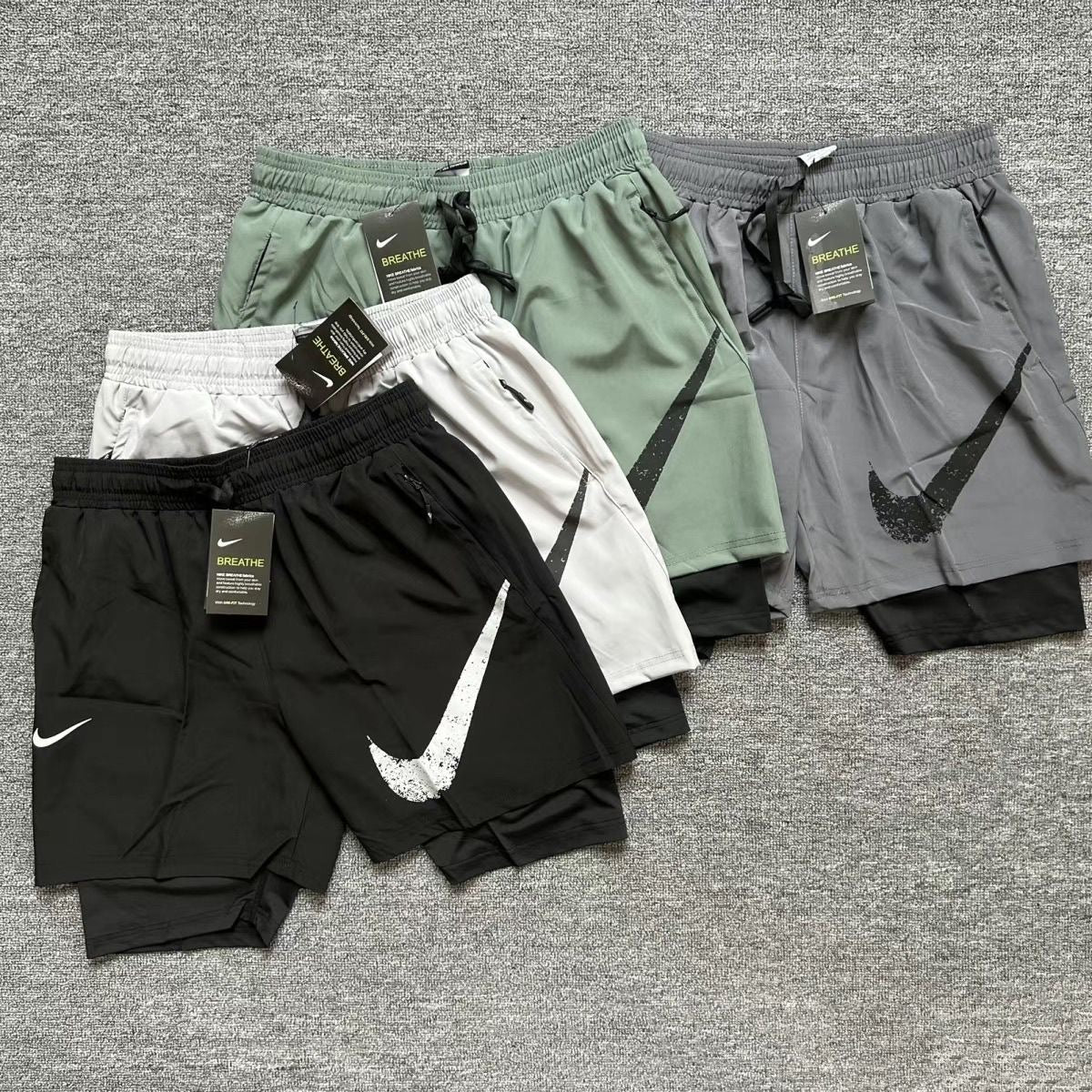 NIKE double-layered, Five-point Short