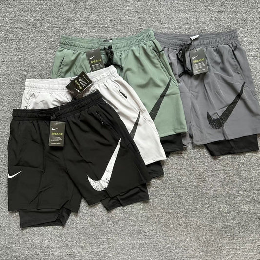 NIKE double-layered, Five-point Short
