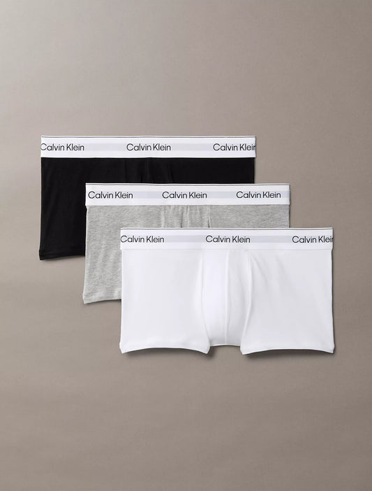 Icon Cotton Stretch 3-Pack Low Rise Trunk