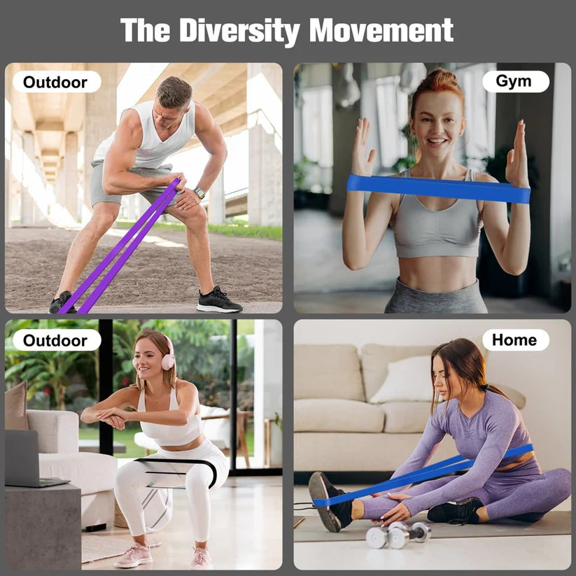 Resistance Band ,  Multilevel for Strength Training And Stretching