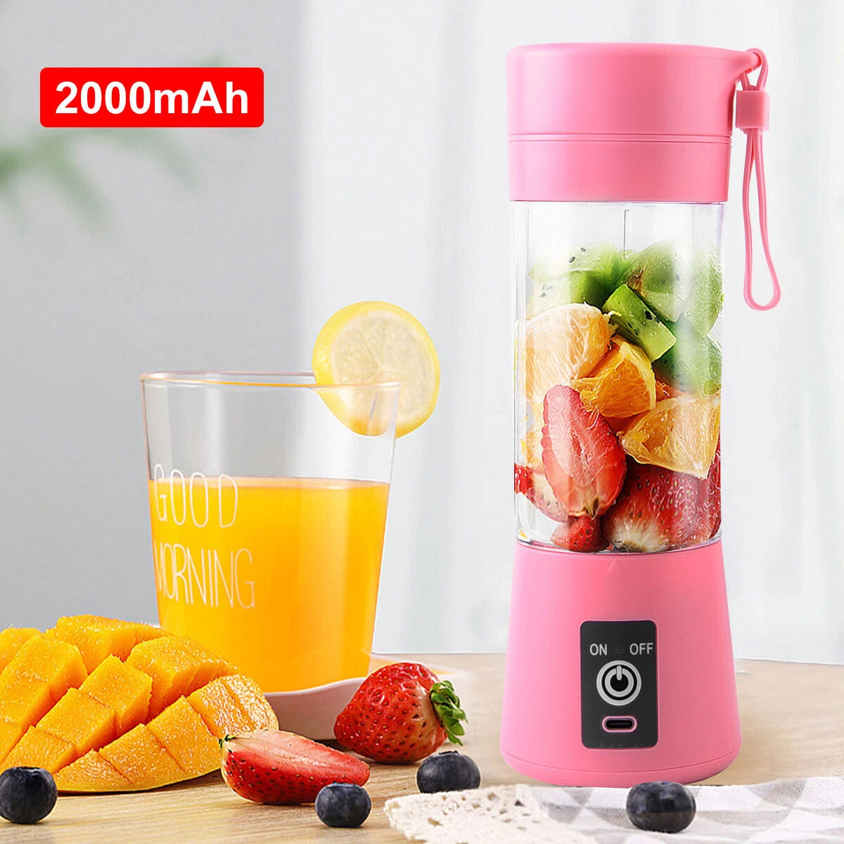 Mini Portable Electric Juice Maker Blender